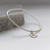 Sterling Silver Sun Charm Bracelet
