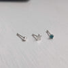 Sterling Silver Nose Stud Set