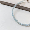 Aquamarine Semi-Precious Gemstone Bracelet