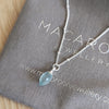 Aquamarine Semi-Precious Gemstone Necklace