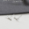 Dainty Triple Star Climber Earrings