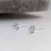 Crystal Star Climber Earrings