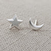 Star and Moon Mismatched Earrings