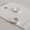 Sterling Silver Micro Hoop Earrings