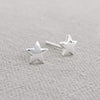 Sterling Silver Star Stud Earrings