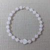 Mini Macaroon Rose Quartz Bracelet