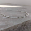 Sterling Silver Satellite Chain Necklace