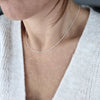 Sterling Silver Satellite Chain Necklace