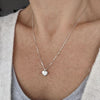 Sterling Silver Dainty Heart Necklace