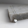 Sterling Silver Dainty Heart Necklace