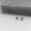 Sterling Silver Clam Shell Earrings