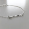 Sterling Silver Arrow Bar Bracelet