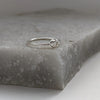 Sterling Silver Heart Knot Ring