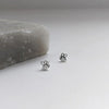 Sterling Silver Bee Stud Earrings