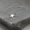 Sterling Silver Star Charm Bracelet