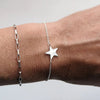 Sterling Silver Star Charm Bracelet