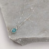Amazonite Oval Gemstone Necklace