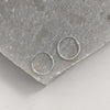 Sterling Silver Micro Hoop Earrings