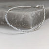 Rainbow Moonstone and Sterling Silver Bracelet