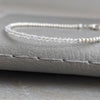 Rainbow Moonstone and Sterling Silver Bracelet