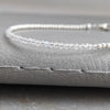 Rainbow Moonstone and Sterling Silver Bracelet