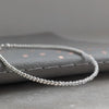 Rainbow Moonstone and Sterling Silver Bracelet
