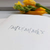 Hand Stamped Greeting Card