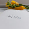 Hand Stamped Greeting Card