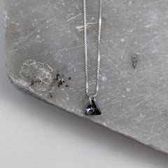 Black Diamond Swarovski Crystal Necklace