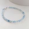 Aquamarine Semi-Precious Gemstone Bracelet