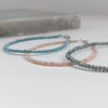 Dainty Beaded Sparkle Anklet