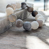 Chunky Botswana Agate Gemstone Bracelet