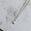 Sterling Silver Clam Shell Necklace