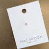 Sterling Silver Flower Helix Stud Earring