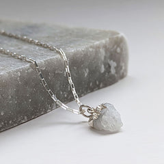 Moonstone Raw Gemstone Necklace