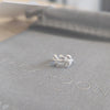 Sterling Silver Olive Leaf Earring Cuff