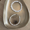 Sterling Silver Floating Pearl Necklace