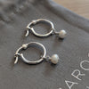 Freshwater Pearl Hoop Earrings