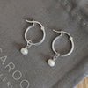 Freshwater Pearl Hoop Earrings