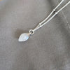 Rainbow Moonstone Semi-Precious Gemstone Necklace