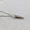 Sterling Silver Shell Charm Necklace