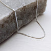 Sterling Silver Venetian Box Chain Necklace
