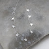 Sterling Silver Multi Star Necklace