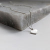 Sterling Silver Dainty Heart Necklace