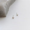 Mini Macaroon Tiny Moon Stud Earrings