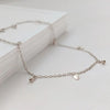 Sterling Silver Mini Charm Anklet